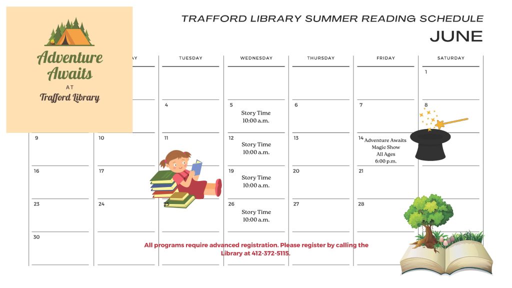 Trafford Community Public Library 416 Brinton Avenue, Trafford, PA